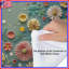 Édredon floral avec literie bohémienne-123092999