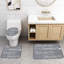Ensemble de rideau de douche 4Pcs Family-128589526