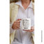 Tasse «Thank You Mom», cadeau minimaliste de maman avec nom personnalisé