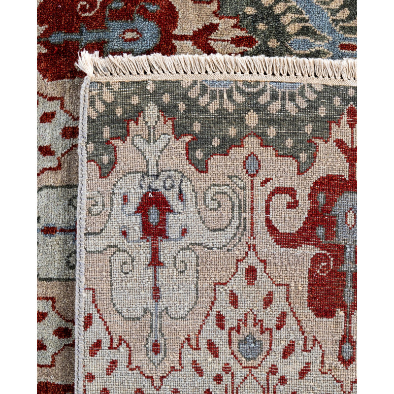 Overdyed One-of-a-Kind 7' 10" X 10' 1" Hand Knotted Area Rug
