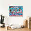 «Usausausa» par Dean Russo, art mural sur toile-1309499761