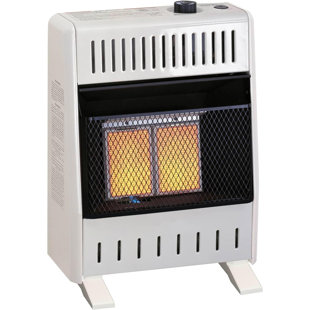 ProCom Heating Ventless Infrared Plaque Heater With Base Feet, T-Stat Control