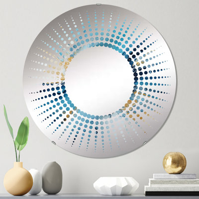 Starburst Decorative Mirror-MIR113292-Round
