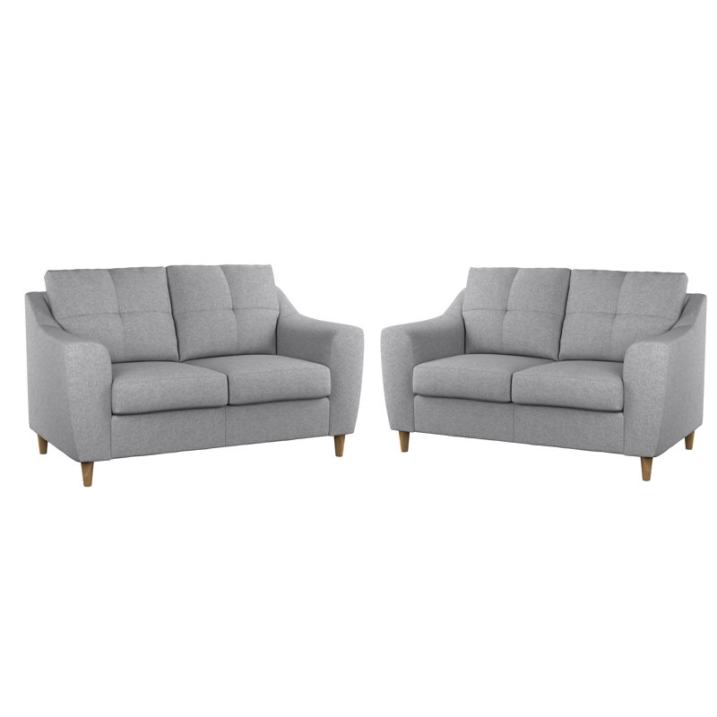 Espitia 2 - Piece Living Room Set, Silver