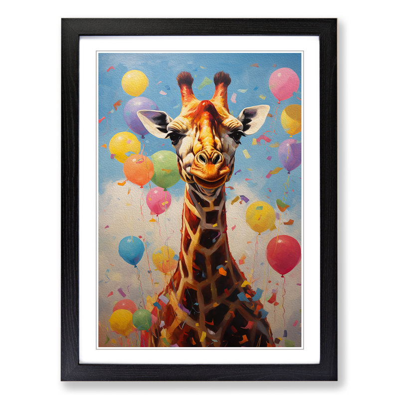 Single Picture Frame Print on Wood, Black, 34cm H x 25cm W x 2cm D