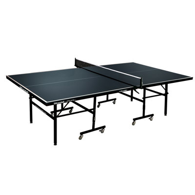 Kasdali - Ping-Pong Foldable Table Tennis Table with Wheels (Paddles Included)