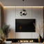 Luminaire suspendu simple sphère 1 lumière Akram