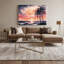 «Hawaiian Tropical Sunrise», art mural sur toile beige-757990018