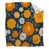 Orange/Grey Floral