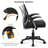 Mesh Desk Chair with Flip-up Armrest-328280263-334066800