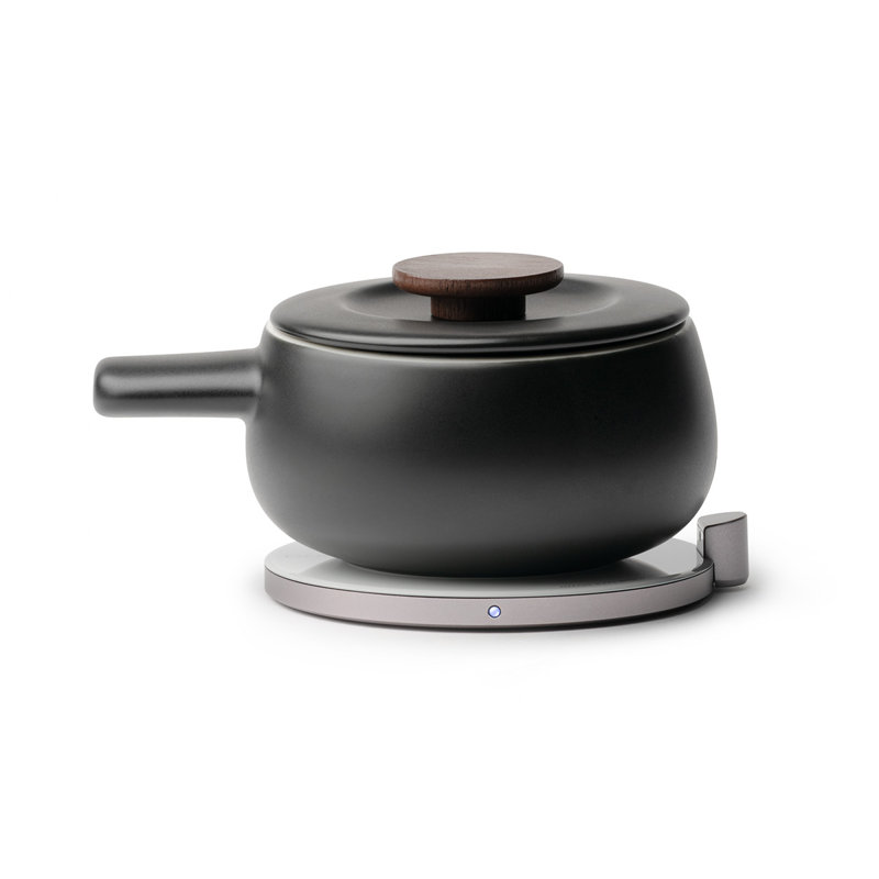 Ensemble à fondue autochauffant Fondi - noir Inkstone, Black