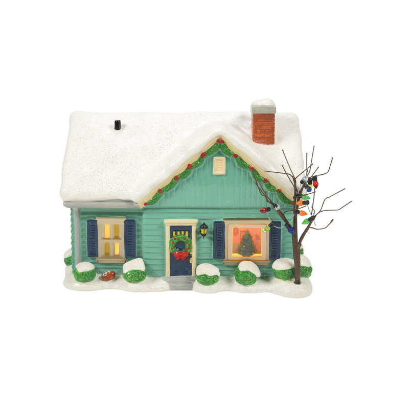 Peanuts Village, maison bleue de Charlie Brown sur James Street