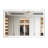 60x40 Inch Oversized Led Bathroom Mirror Wall Mounted - Ip44 Waterproof Aluminum Frame Mirror With 3 Color Modes, Smart Touch Switch & Dual Power Supply