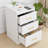 Bettylee Nightstand with Charging Station, 3 Drawer Nightstand-1885780887-1900478072