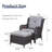 Deb Wicker Patio Chairs with Cushions-1409194348