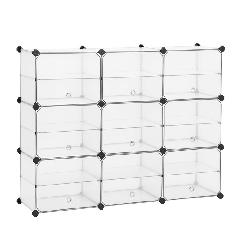 24 Pair Shoe Rack