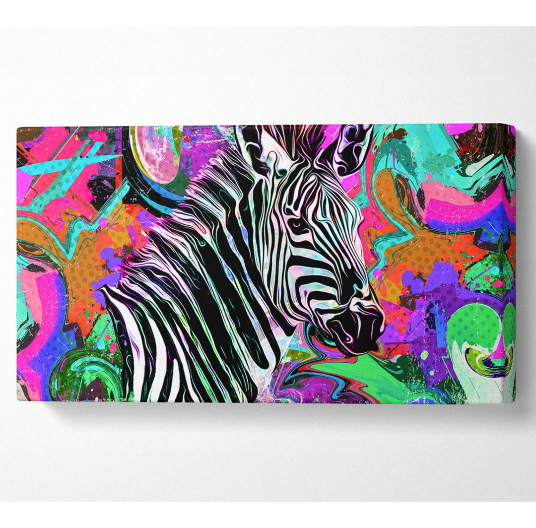 The Urban Zebra - Kunstdrucke auf Leinwand