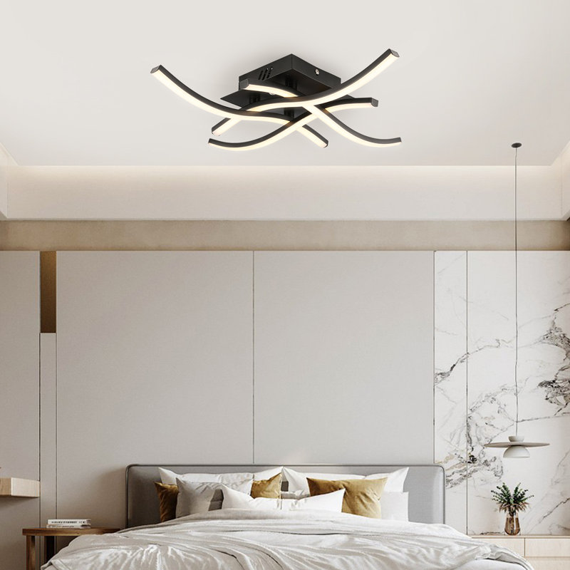 4-Light Semi Flush Mount