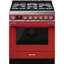 SMEG Portofino 30" 3.6 cu ft. Freestanding Dual Fuel Range-48855027