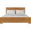 Lit plateforme à profil bas en bois Trent-533739350-533739351