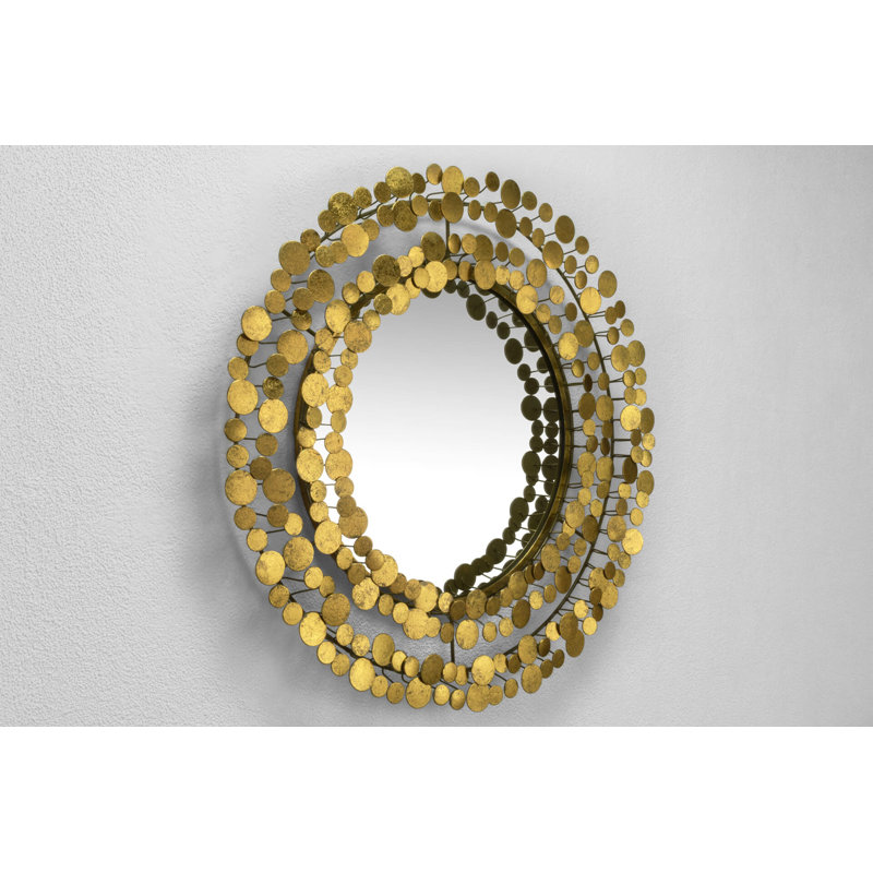 Alimatou Metal Wall Mirror
