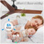 Ventilateur de plafond noir 52 po Lowe