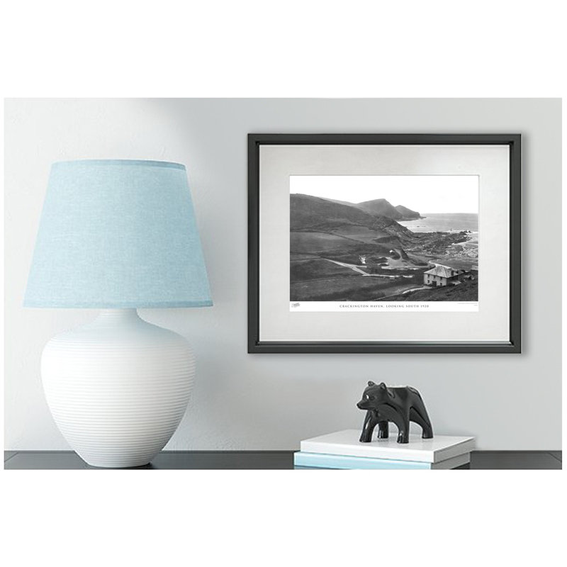 Crackington Haven, Looking South 1920 - Single Picture Frame Print, 40cm H x 50cm W x 2.3cm D