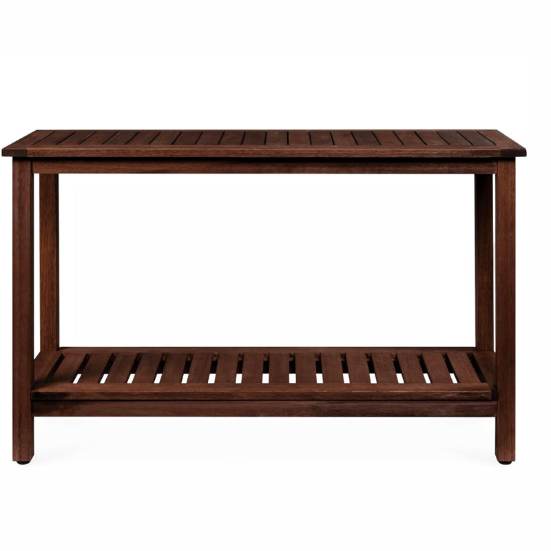 Eris Rectangular Outdoor Buffet & Console Table, Espresso