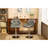 Glasgow Contemporary Tufted Adjustable Height Hidraulic Bar Stools, Set Of 2, Grey-1065678436