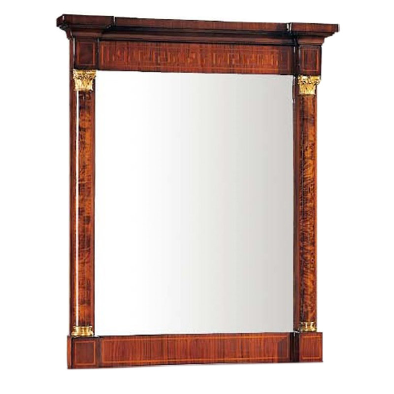 Orpheus Solid Wood Rectangle Dresser Mirror