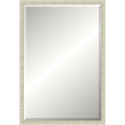 Textured White Legacy Mirror