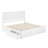 Madison Solid Wood Platform Bed with Matching Footboard & Storage Drawers -96140354-96140349