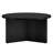 Anders 32" Wide Round Coffee Table in Black Grain-832062204-859413285