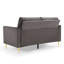 Manistee 2 Seater Velvet Sofa-1944633776