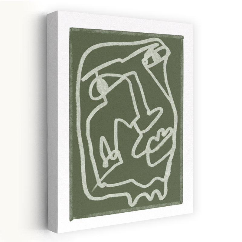 Art contemporain contemporain abstrait, H 24 po x l 16 po