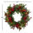 24'' W Pre-Lit Artificial Wreath