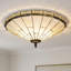 Plafonnier semi-encastré 15,7 po 15 lumières