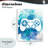 Blue Controller Splatter Wall Plaque, design by Marcus Prime
