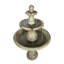 Fontaine d'extérieur moderne 51,5 "à 3 niveaux