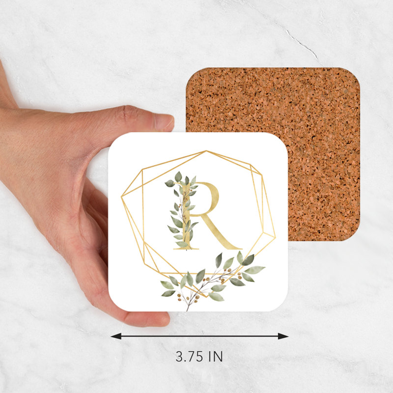 Sous-verres Café à monogramme, R