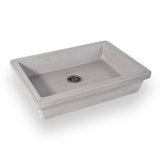 Newterra Handmade Rectangular Undermount Bathroom Sink