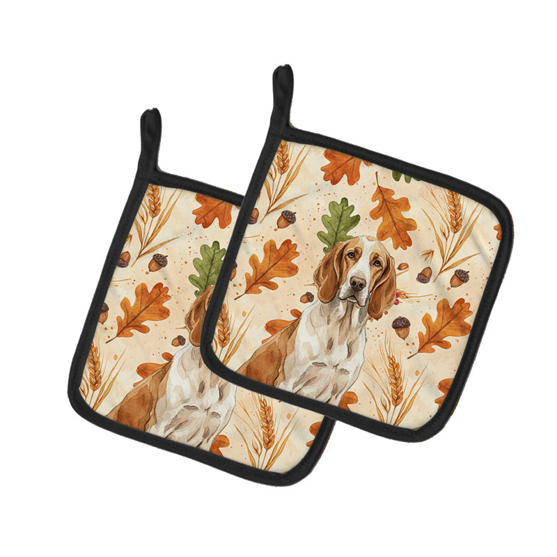 Paire de porte-casseroles Br tabac Italiano Heirloom Fall