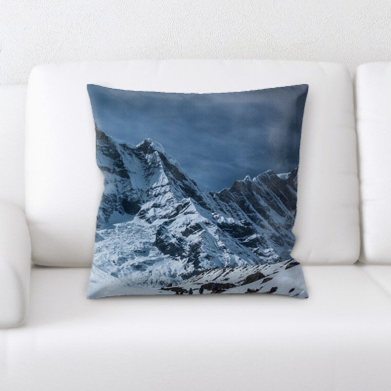 Microsuede Throw Pillow