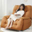 Fauteuil inclinable multifonctionnel en bois massif