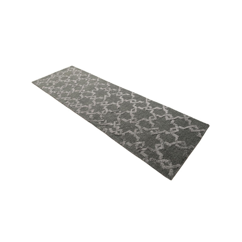 Tapis de couloir gris graphite Jennings