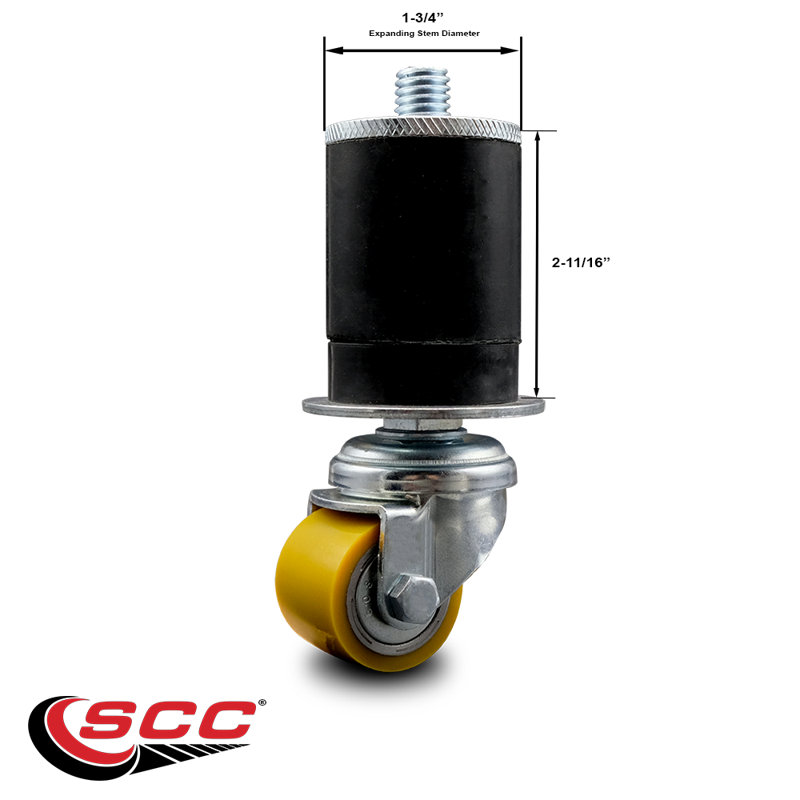 Low Profile Polyurethane Caster