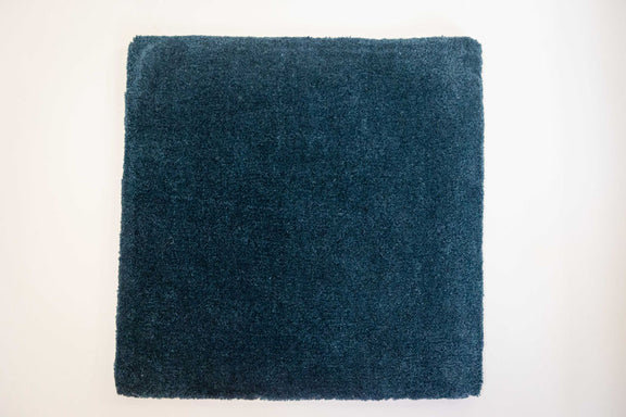 Pallas Hand Woven Wool Area Rug, Blue, Rectangle 3' x 4'