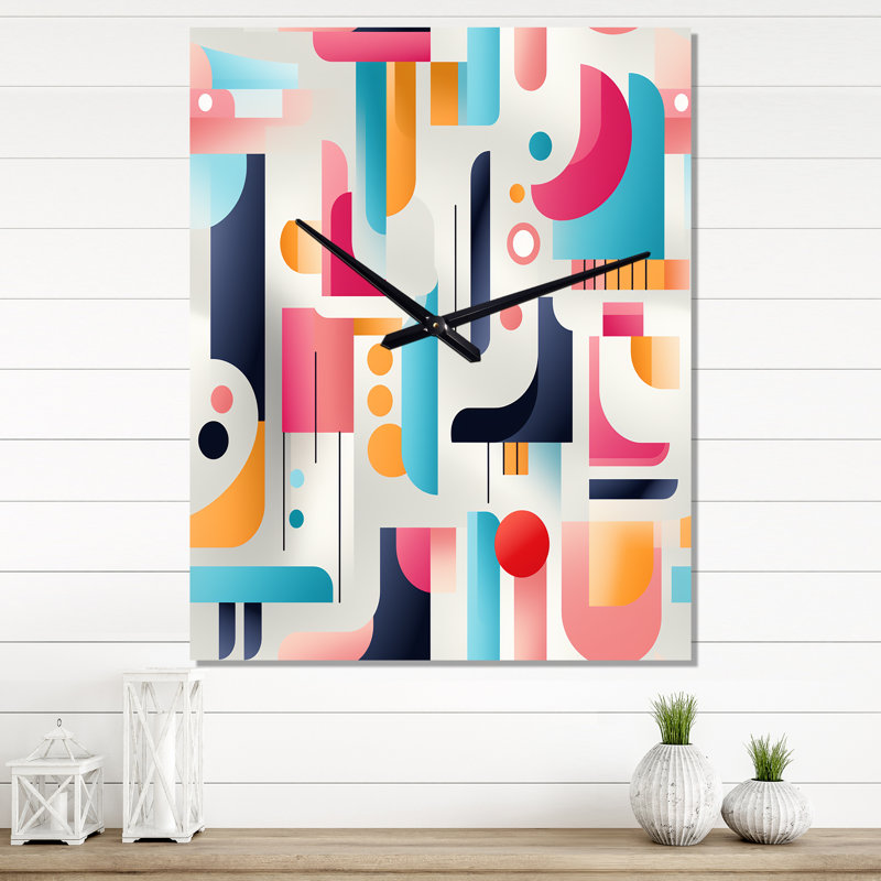 Jaskirit - Horloge murale moderne, Grand