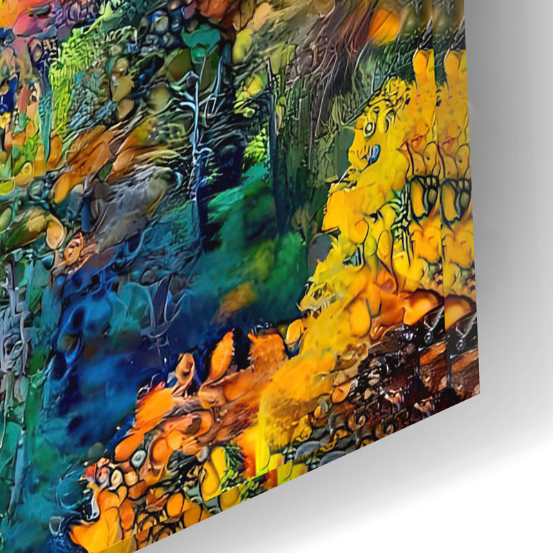 «Allemagne Hanovre Marienburg Castle» par Pierre Gavidia, art mural en verre acrylique, 16 po x 12 po, 16 po x 12 po