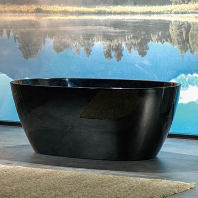 Ember 59'' x 32'' Soaking Acrylic Bathtub